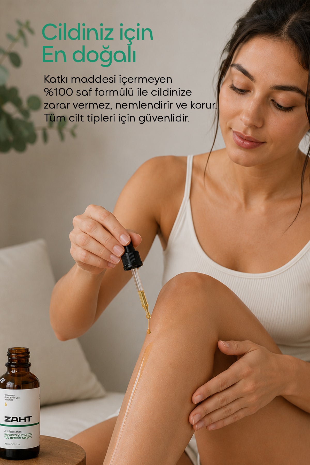 Karınca Yumurtası Yağı Tüy Azaltıcı Serum Aloevara ve Susam