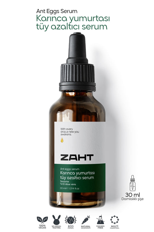Karınca Yumurtası Yağı Tüy Azaltıcı Serum Aloevara ve Susam